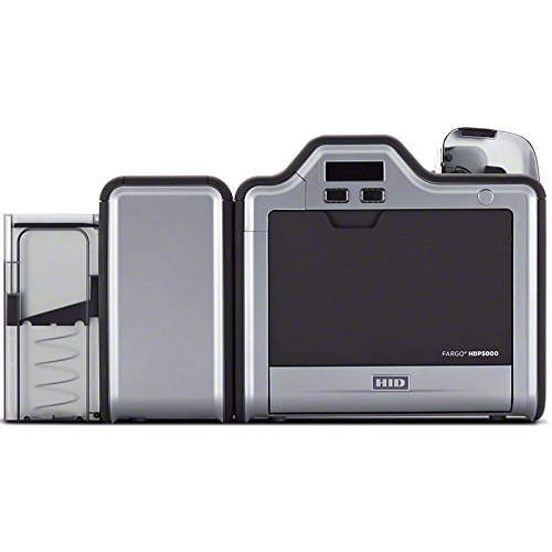 Fargo HID 89641 HDP5000 ID Card Printer Dual-Sided with Magnetic Stripe Encoding