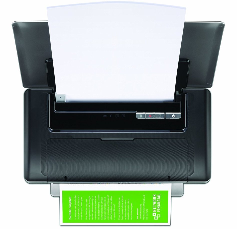 HEWCN551A - HP Officejet 100 Mobile Inkjet Printer N4