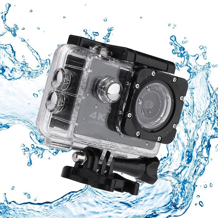 Sports Camera MECO 4K Action Camera Waterproof Diving Camera Shockproof Riding Camera Wifi 2.4G Wireless Camera... N4