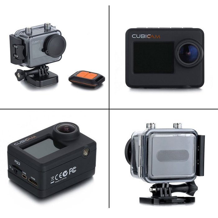 Jeasun 1080P Wifi Waterproof Action Camera AMBARELLA A5Ls DSP DV 14MP HD DVR Camcorder + Mounting Accessories... N8