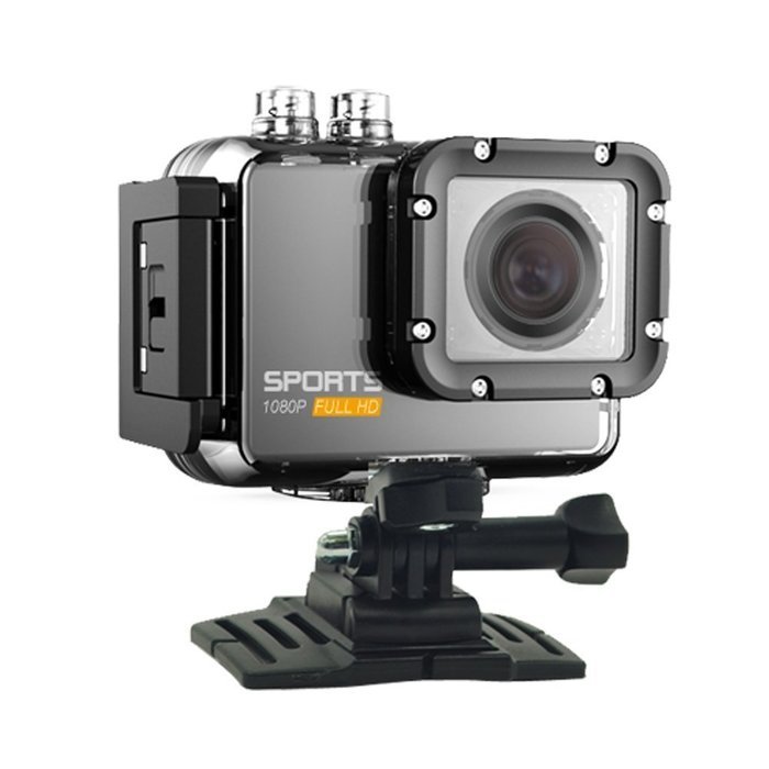 Generic Wireless Video Cam with 2.0 Inch LCD Display 1080P HD 12MP Wifi Sports DV Action Waterproof Camera (white) N4