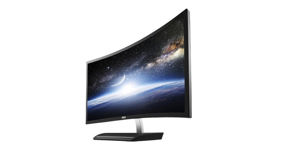 AOC C2783FQ 27-Inch Class CURVED LED-Lit Monitor, Full HD 1920 x 1080 Resolution, 5ms, 50M... N5