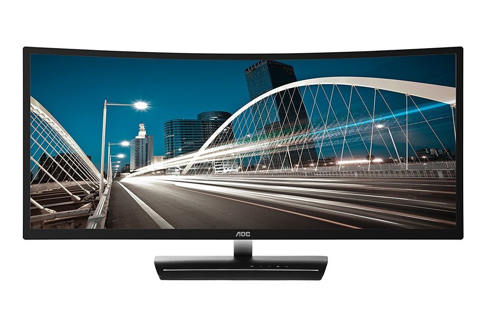 AOC C2783FQ 27-Inch Class CURVED LED-Lit Monitor, Full HD 1920 x 1080 Resolution, 5ms, 50M... N6