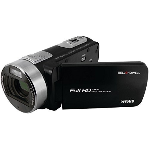 New BELL+HOWELL DV50HD-BK 20.0-Megapixel 1080p DV50HD Fun-Flix Camcorder (Black)