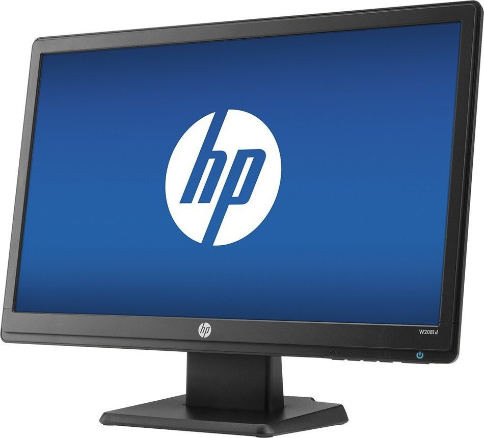 HP - 20" LED HD Monitor - Silver/Black - 1600 x 900 resolution - W2081D N3