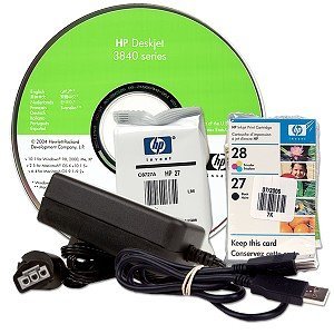 HP Deskjet 3847 USB Color Inkjet Printer N2