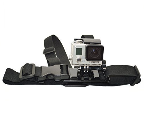 ProGear Adjustable Kids Chest And Head Mount Bundle For GoPro Hero 4/3+/3/2/1 Session Ages 3-14 N3