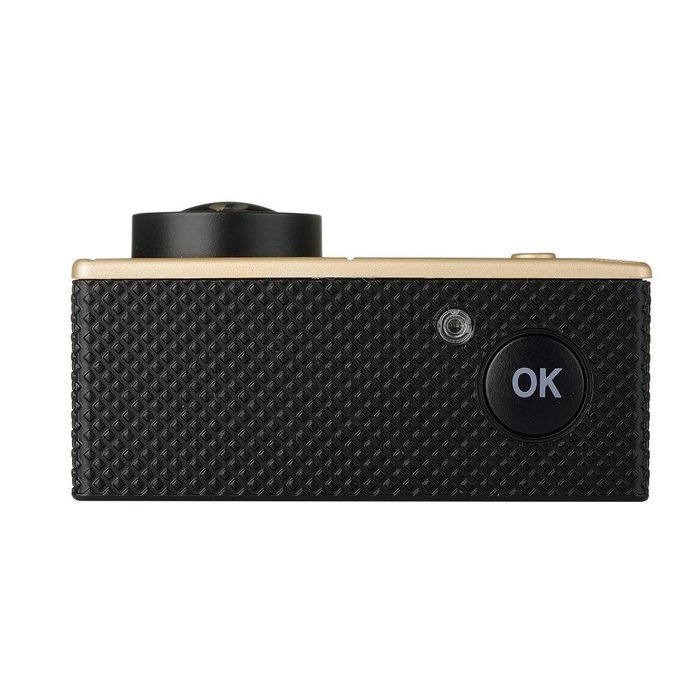 PowerLead 2K PL-AC30 Wifi Waterproof Action Camera DV 12MP HD DVR Camcorder with Mounting Accessories Kit/Gold N20