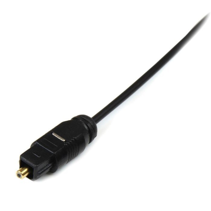 StarTech.com THINTOS10 10 feet Toslink Digital Optical SPDIF Audio Cable N2