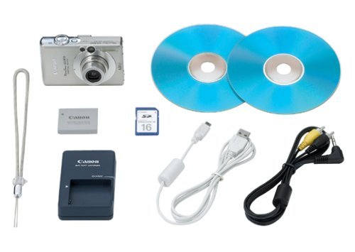 Canon Powershot SD300 4MP Digital Elph Camera with 3x Optical Zoom N6
