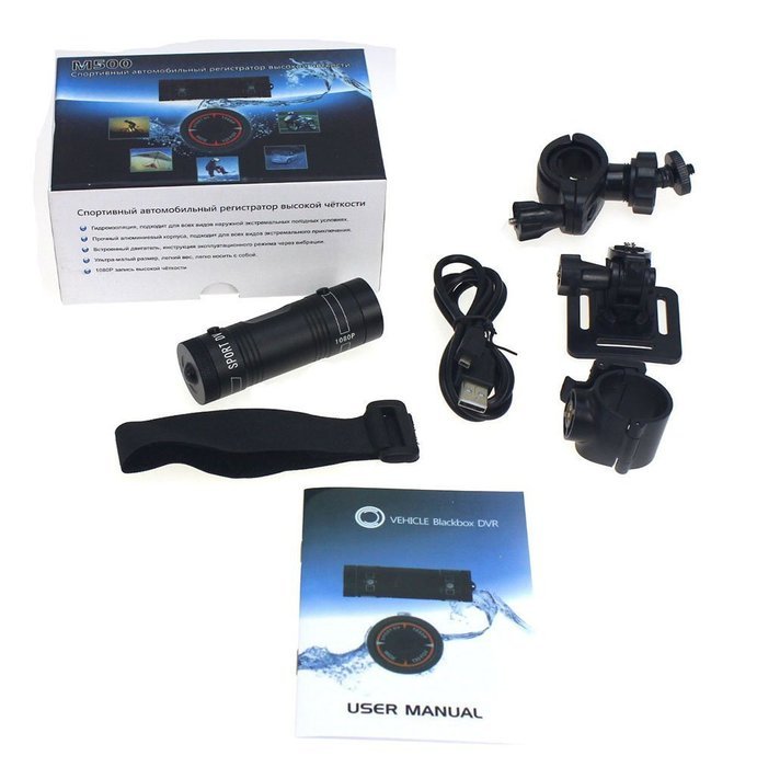 Generic Hd 30fps Waterproof Sport Action Camera Camcorder Bicycle Driving Helmet Car DVR F9 M500 N7