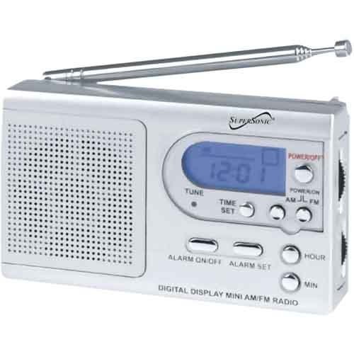 Supersonic SC1100 Alarm Clock Radio
