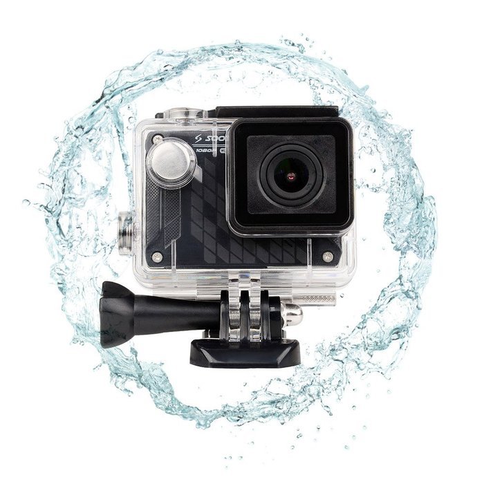 SOOCOO S33WS Pro WiFi Sport Action Camera 1080P 16MP 150 Degree Wide Angle 30M Waterproof DVR FPV with 8G SD Card... N6
