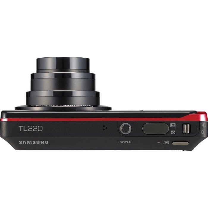 Samsung 12MP Dig Camera 4.6X Opt 3 In LCD Red N2