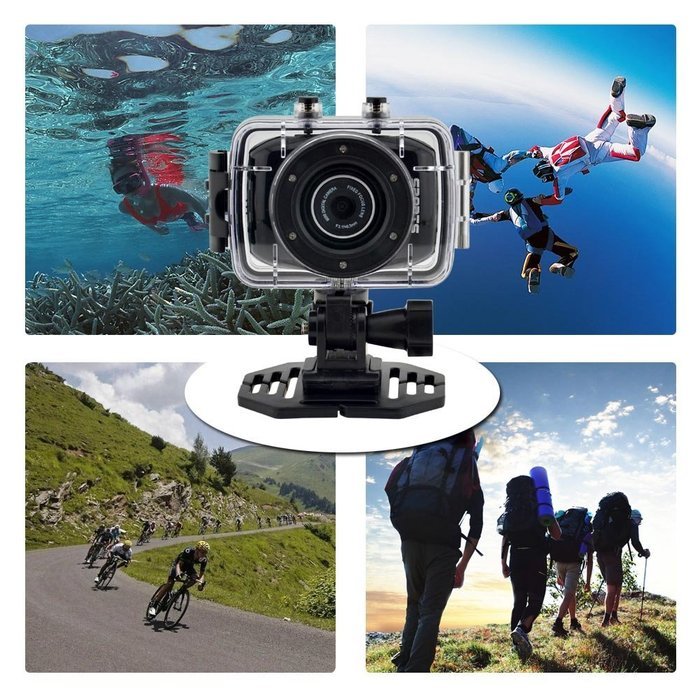 New Arrival Waterproof Sport Action Camera/Cam 720P HD Touch Panel Camcorders Digital Video Camera/DV 0.3-DVR20h... N7