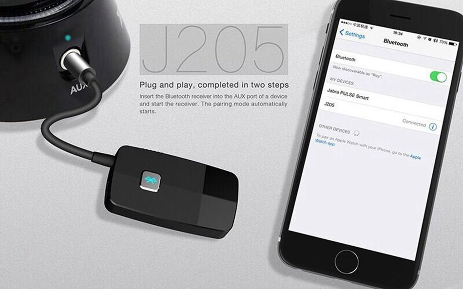 Tpfocus Bluetooth 4.1 Multipurpose Bluetooth Receiver Transmitter N6