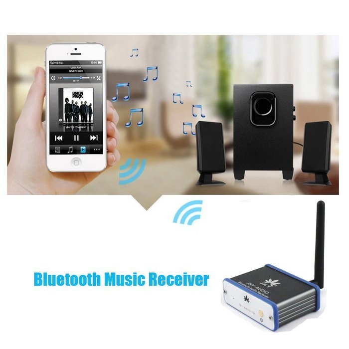 JKY Home Audio Bluetooth 4.0 Music Receiver for Sound System Receptor Audio Speaker N7