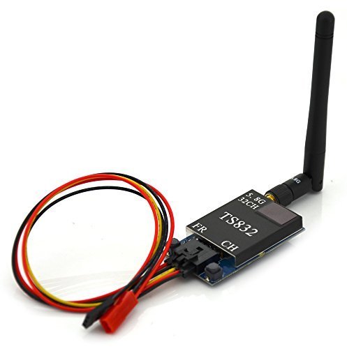 BW&Acirc;&reg; FPV 5.8GHz 600mW 32 Channels 5km Range Wireless Audio/Video AV Transmitter TX TS832 for FPV RC (Transmitter... N3