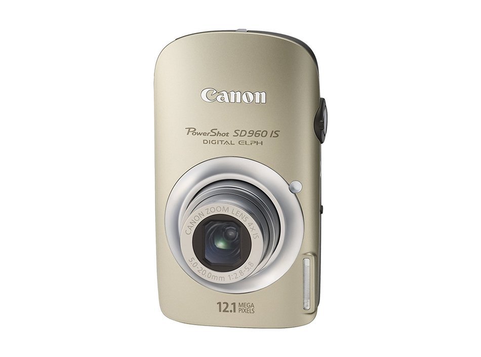 Canon PowerShot SD960IS 12.1 MP Digital Camera with 4x Wide Angle Optical Image Stabilized Zoom and 2.8-inch LCD... N9