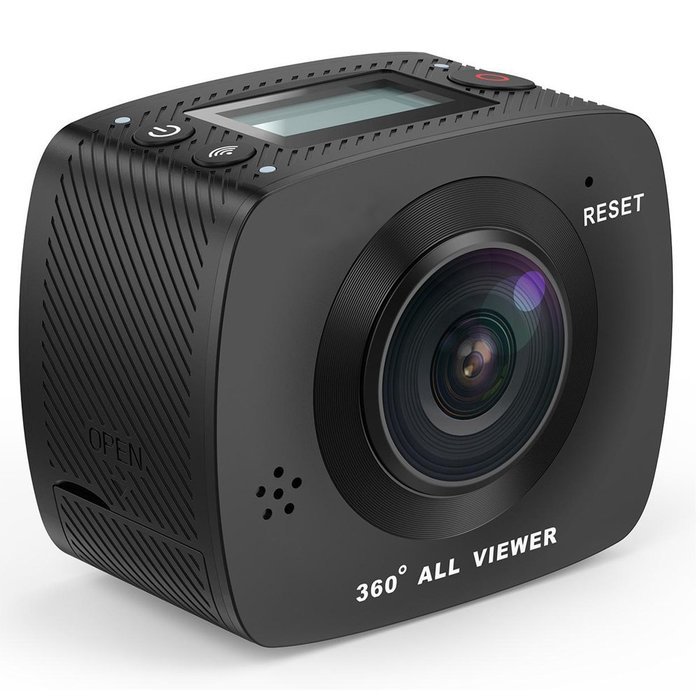 VR 360 Degree Dual-lens WiFI Panoramic Sports Action Video Camera,1080P Full HD and 8 MP Sports DV N5