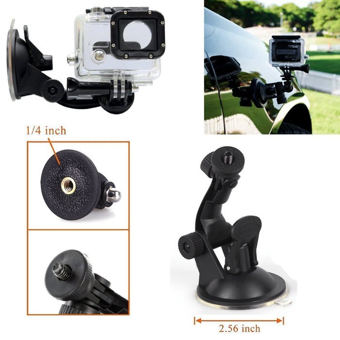 Legazone&reg; 6 All-in-1 Combo Accessories Kit for Gopro Legazone Sports Camera - Head Strap Chest Belt Handle Monopod... N5