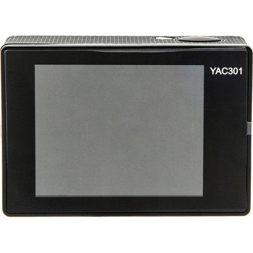 Yashica YAC-301 12MP Full HD 1080p Action Camera, 30fps, 2" LCD Display, Wi-Fi, Silver N5