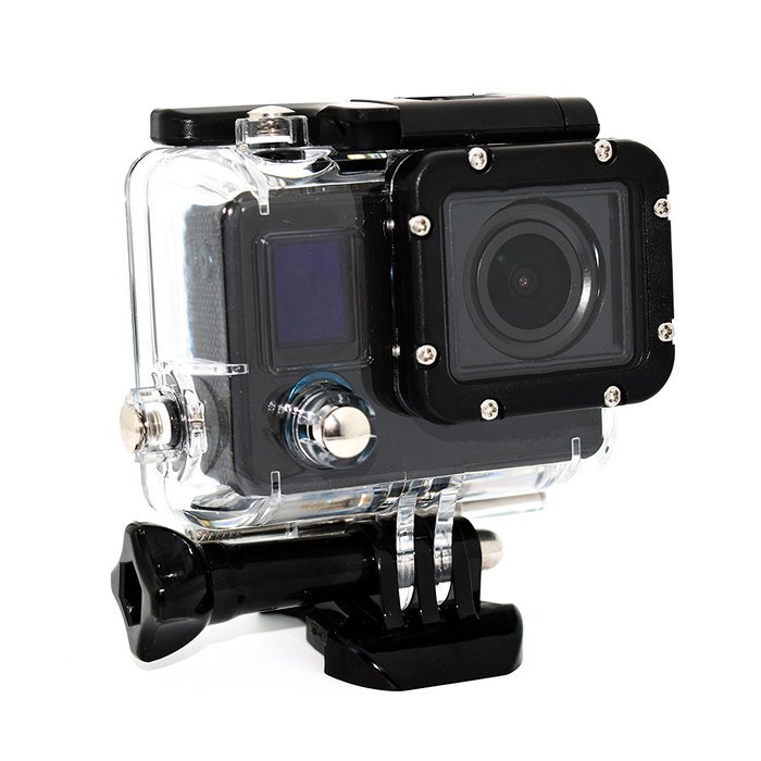 Generic Waterproof FPV Sports Action Camera Video cam camcorder 4K 24FPS WIFI Gyro Image stabilization Color White N5