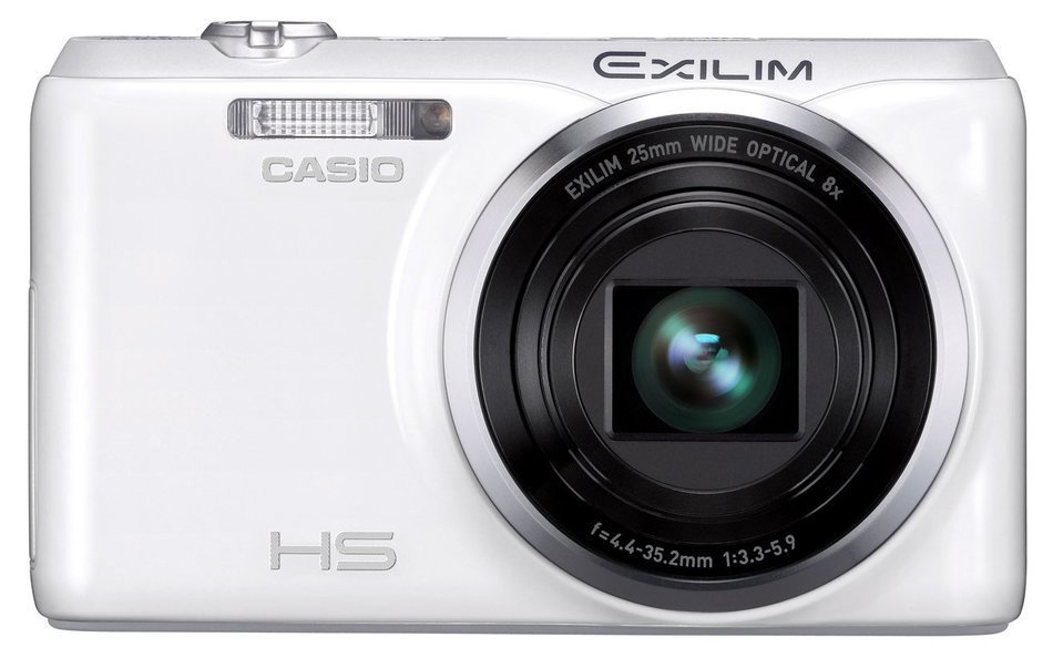 Casio High Speed Exilim Ex-zr20we Digital Camera White N3