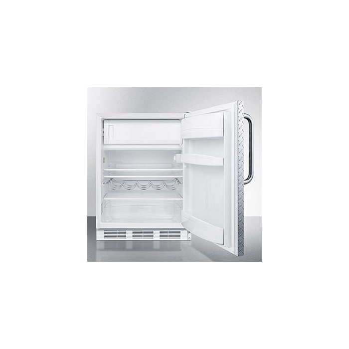 SUMMIT Built-In Undercounter Refrigerator-Freezer For Residential Use N12
