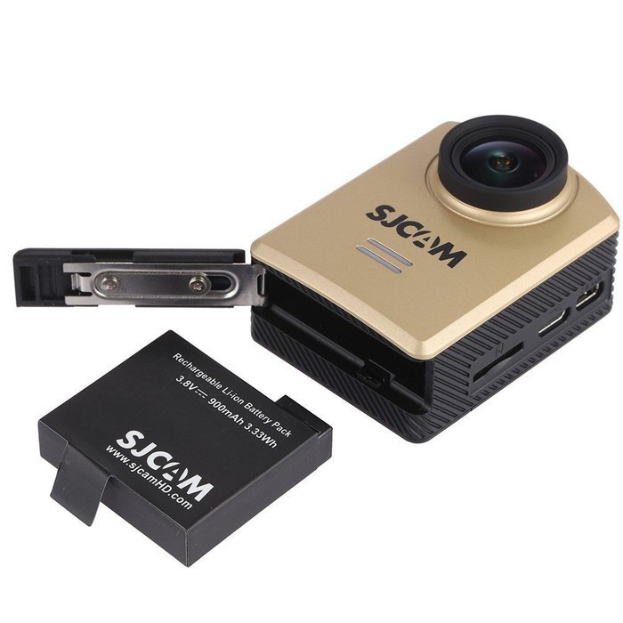 SJCAM M20 4K 1080P Full HD 16MP 166&iexcl;&atilde;Wide Angle Waterproof 30M WiFi Sports Action Camera - Golden N9