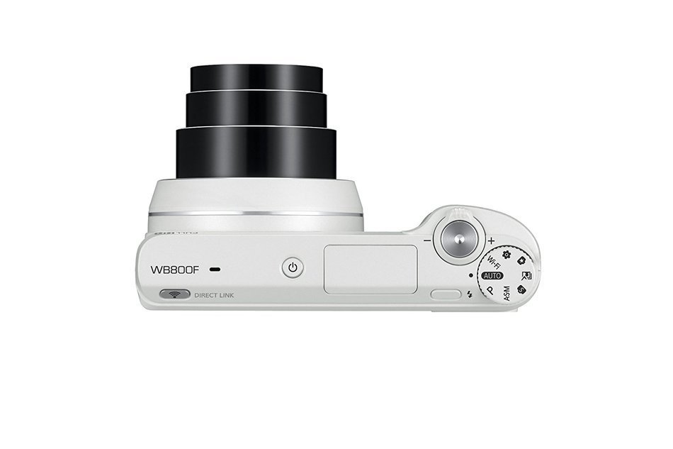 Samsung WB800F 16.3MP CMOS Smart WiFi Digital Camera with 21x Optical Zoom, 3.0" Touch Screen LCD and 1080p HD... N15