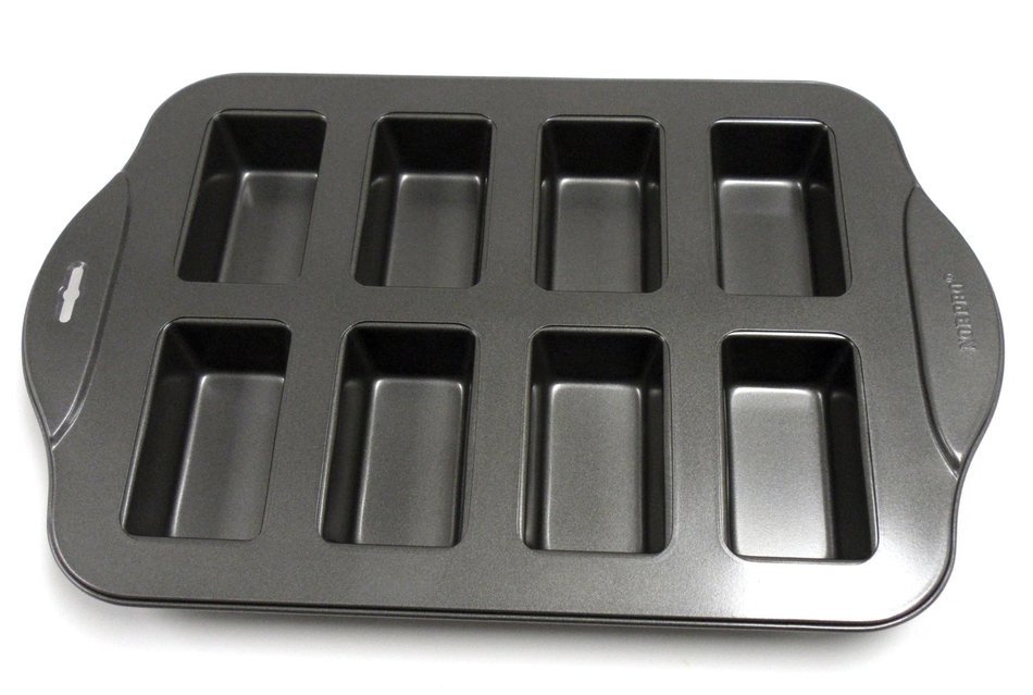 Norpro Nonstick Linking Mini 8 Bread Loaf Meatloaf Fruitcake Dessert Pan 3943 N2
