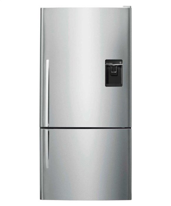 Fisher Paykel E522BRXU5 ActiveSmart&trade; Fridge - 17.6 cu. ft. Counter Depth Bottom Freezer with ice & water