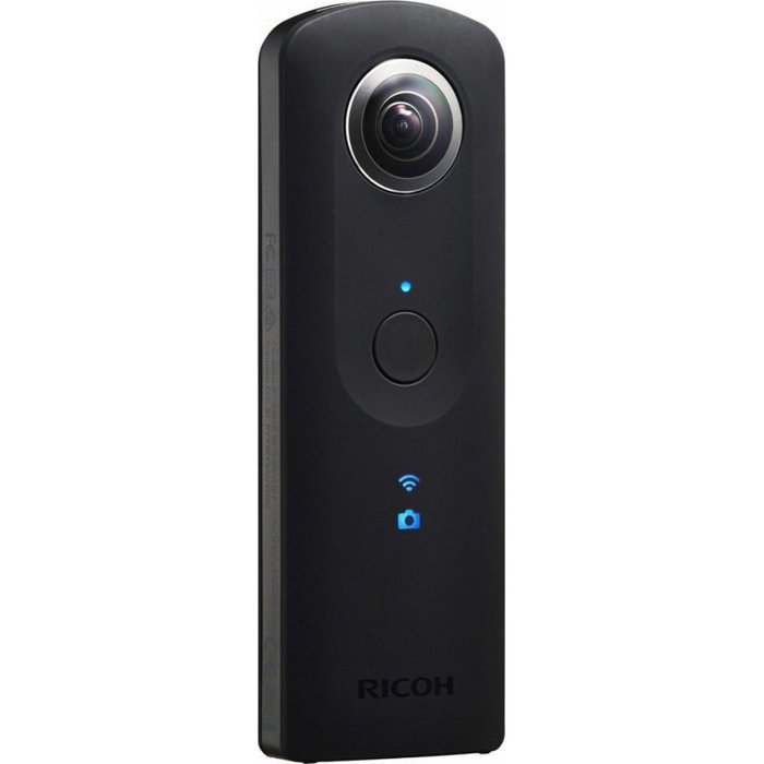 Ricoh Theta S 360-Degree Spherical Digital Camera w/ Samsung Gear VR Virtual Reality Headset Bundle N8