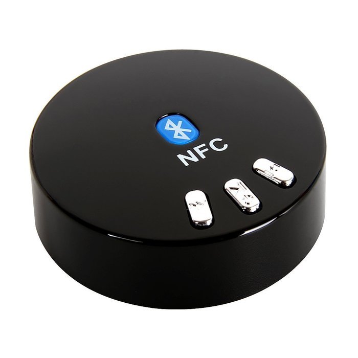 Baile Wireless Car Kit Bluetooth 4.0 Audio Receiver T-666 NFC-Enabled Support Handsfree Calling A2DP TF Card for... N5