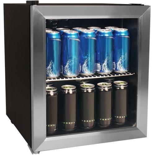 EdgeStar 62-Can Beverage Cooler - Stainless Steel N5