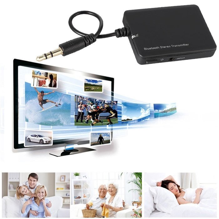 Fanala Wireless Bluetooth Audio Stereo Transmitter A2DP Dongle Adapter 3.5mm Jack N4
