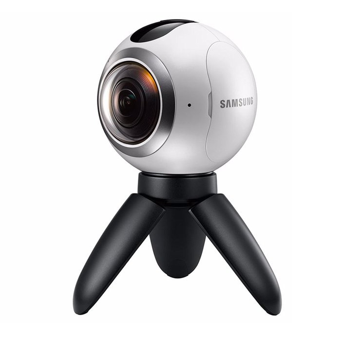 Samsung SM-C200 Gear 360 VR Dual Lens Virtual Reality Action Camera MicroSD One Size Gear 360 N6