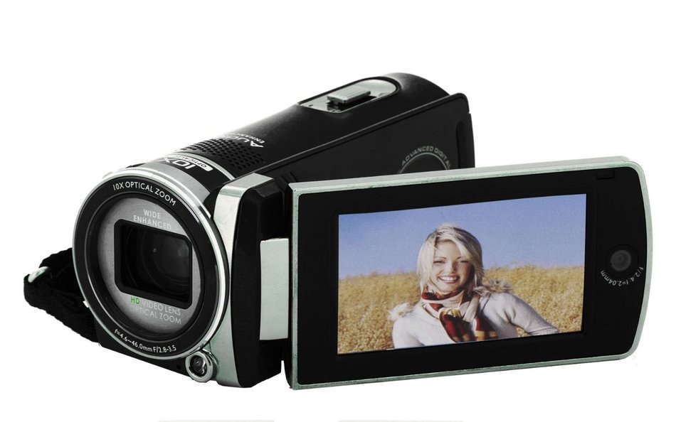 Polaroid ID940-BLK Camcorder 12MP 10X Leumen Video Camera with 2.7-Inch LCD (Black)