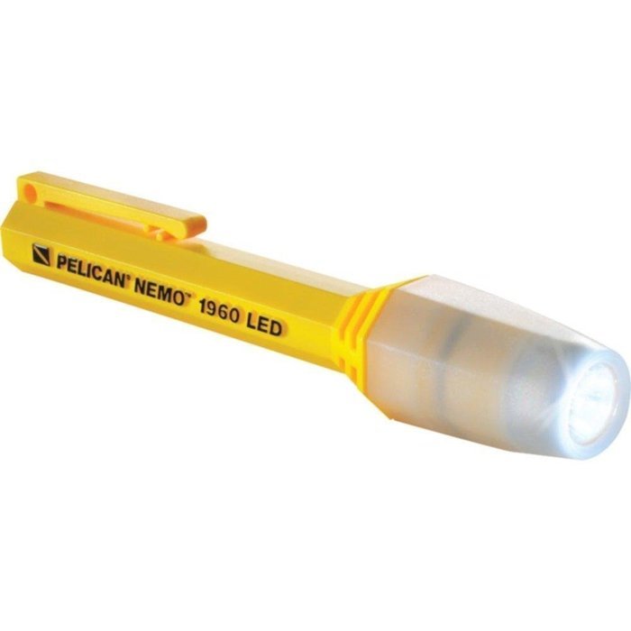 PELICAN 1960017247 24-Lumen Nemo(TM) 1960N Waterproof Dive Flashlight (Yellow) consumer electronics