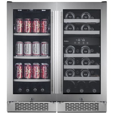 Avallon 23 Bottle + 86 Can Side-by-Side Wine & Beverage Center