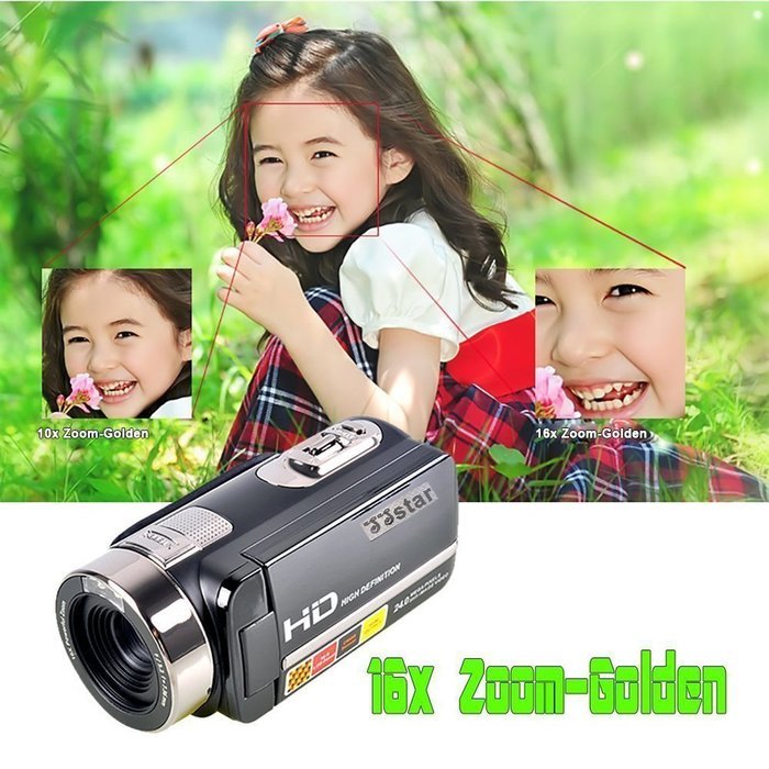 SSstar HD 1080p IR Night Vision 24.0 Mega pixels Enhanced Digital Camera 16X Zoom DV 3.0 TFT LCD Touch screen... N5