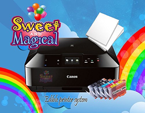 Canon Edible Printer Package - Printer, Ink, Edible Paper Wafer Sheets