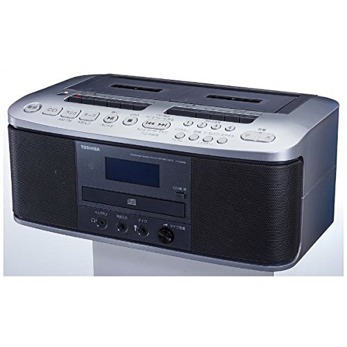 TOSHIBA CD Radio Cassette recorder TY-CDW88 (S) (Silver) N3