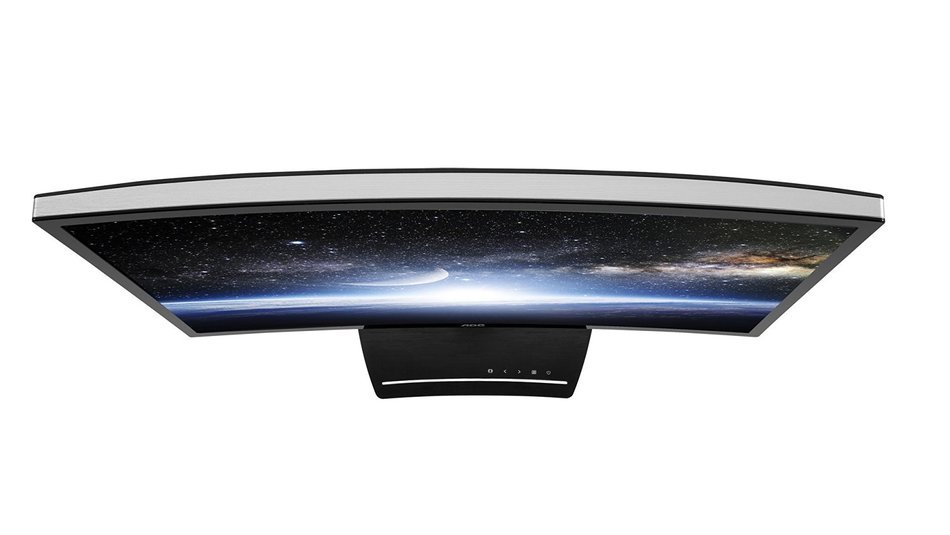 AOC C2783FQ 27-Inch Class CURVED LED-Lit Monitor, Full HD 1920 x 1080 Resolution, 5ms, 50M... N7