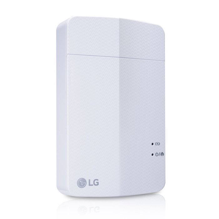 [Printer+Paper SET] New LG Pocket Photo Printer 3 PD251 [White] (Follow-up model of PD241T PD239) + LG Zink Sticker... N4