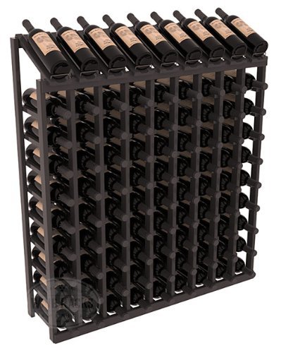 Wine Racks America Ponderosa Pine 9 Column 10 Row Display Top Kit. 13 Stains to Choose From! N12