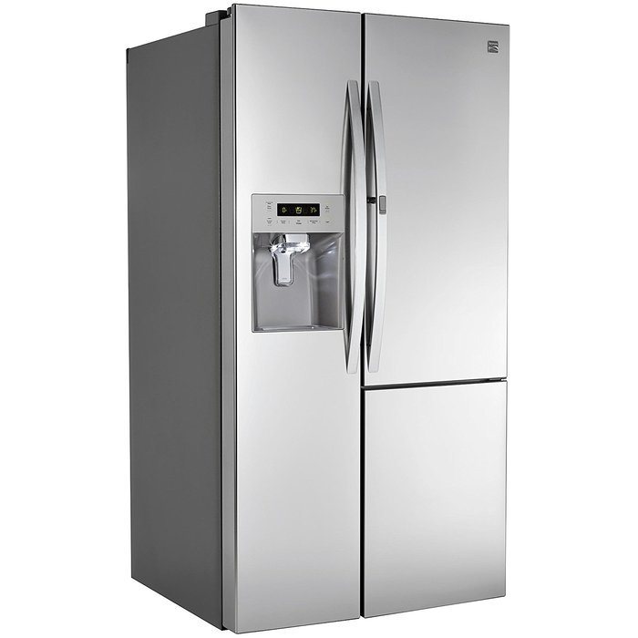 Kenmore 51833 26.1 cu. ft. Side-by-Side Refrigerator w/ Grab-N-Go Door N2
