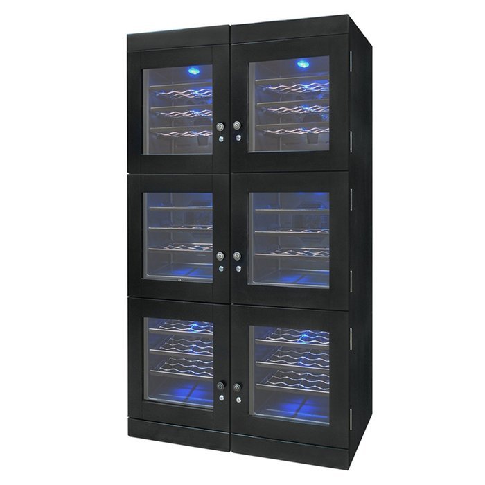 Vinotemp VNTVT-CAVA3H E 48-Bottle Wine Cellar, Espresso N4