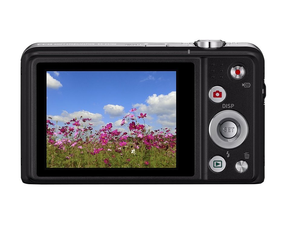 Casio Casio Ex-Zs100 Digital Camera - Black (14.1Mp, 12.5X Optical Zoom) 2.7 Inch Lcd N3